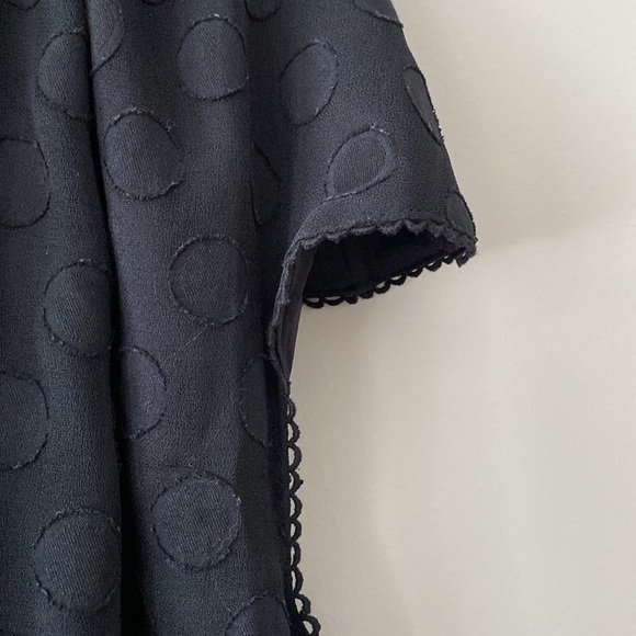 LC Lauren Conrad Sheer Lined Cap Sleeve Top - Picture 5 of 9